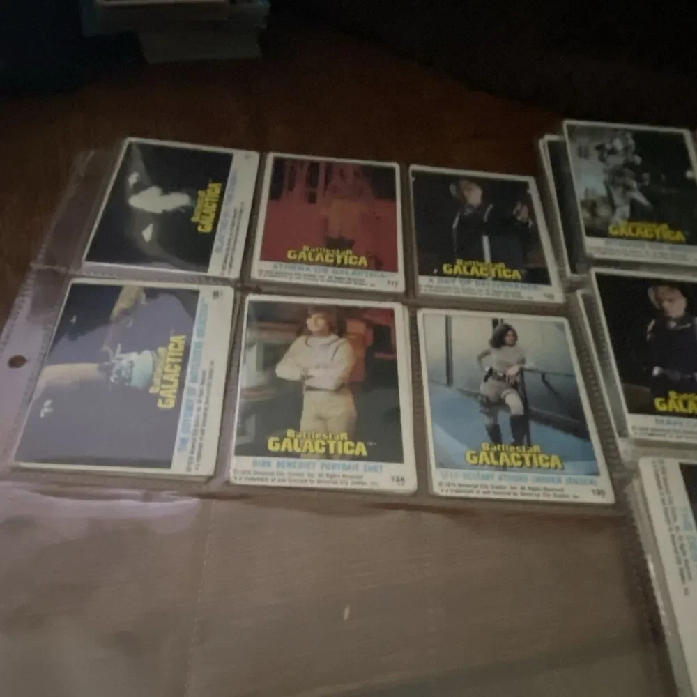 Battlestar Galactica Topps 1978 Non-Sport Trading Cards Lot 36 Base Set